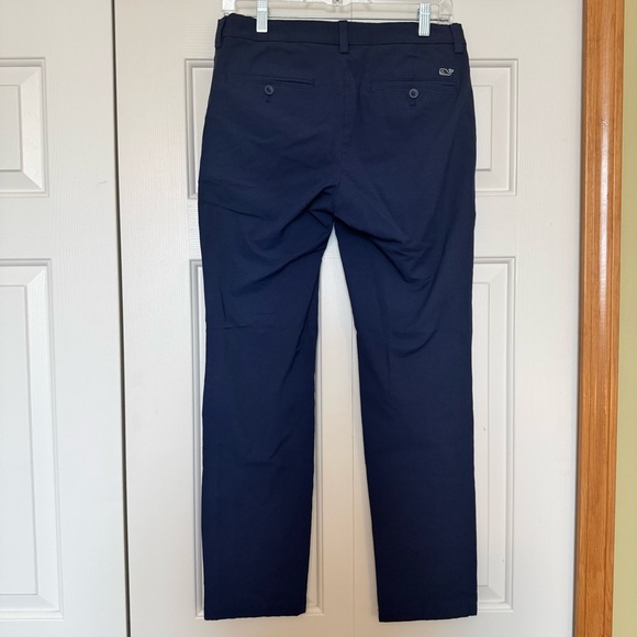 Vineyard Vines Performance Men's Pants Blue Stretch Golf - Picture 3 of 6